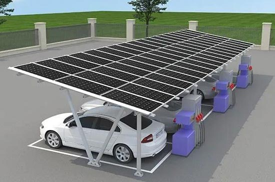 防护发电两相宜，今年会光伏车棚“巧解”充电焦虑