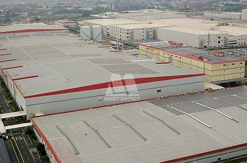 今年会广东广汽时代13.6MW柔性组件支架项目点亮南海之滨