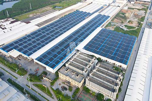 今年会助力嘉俊陶瓷21.5MW屋顶项目成功发电！