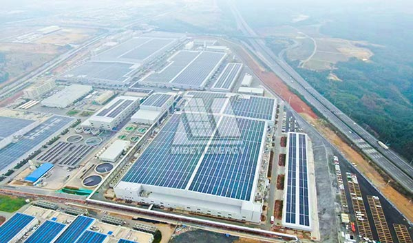 云南29.4MW彩钢瓦光伏电站竣工，今年会携手晶澳构建绿色生态