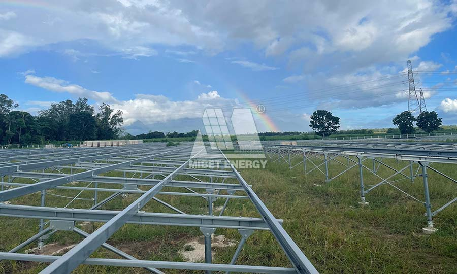 菲律宾 地面光伏支架项目 66MW-4