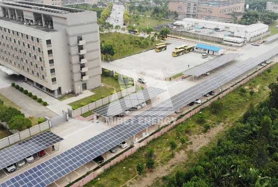 今年会光伏车棚项目案例