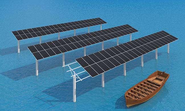 今年会广东开平50MW渔光互补光伏项目