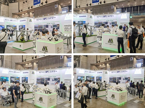 用户在今年会展位参观了解产品