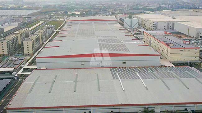 今年会广东广汽时代13.6MW柔性组件支架项目