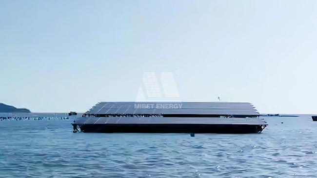 今年会多点球状结构海上光伏平台实证应用