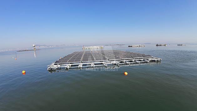 今年会海上漂浮式光伏系统实证应用